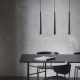 Modern Black Wall Lamp, MDF Body, 60 x 12 x 33 cm, E27 Socket (Max 40W), IP20, Pluggable, Laser-Cut Design, Stylish & Functional Lighting for Any Space