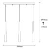 Modern Black Wall Lamp, MDF Body, 60 x 12 x 33 cm, E27 Socket (Max 40W), IP20, Pluggable, Laser-Cut Design, Stylish & Functional Lighting for Any Space