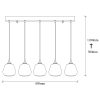 Modern Black Wall Lamp, MDF Body, 60 x 12 x 33 cm, E27 Socket (Max 40W), IP20, Pluggable, Laser-Cut Design, Stylish & Functional Lighting for Any Space