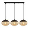 Modern Black Wall Lamp, MDF Body, 60 x 12 x 33 cm, E27 Socket (Max 40W), IP20, Pluggable, Laser-Cut Design, Stylish & Functional Lighting for Any Space