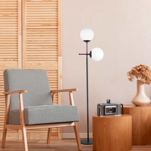Modern Black Wall Lamp, MDF Body, 60 x 12 x 33 cm, E27 Socket (Max 40W), IP20, Pluggable, Laser-Cut Design, Stylish & Functional Lighting for Any Space