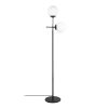 Modern Black Wall Lamp, MDF Body, 60 x 12 x 33 cm, E27 Socket (Max 40W), IP20, Pluggable, Laser-Cut Design, Stylish & Functional Lighting for Any Space