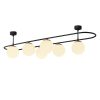 Modern Black Wall Lamp, MDF Body, 60 x 12 x 33 cm, E27 Socket (Max 40W), IP20, Pluggable, Laser-Cut Design, Stylish & Functional Lighting for Any Space