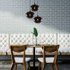 Modern Black Wall Lamp, MDF Body, 60 x 12 x 33 cm, E27 Socket (Max 40W), IP20, Pluggable, Laser-Cut Design, Stylish & Functional Lighting for Any Space