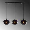 Modern Black Wall Lamp, MDF Body, 60 x 12 x 33 cm, E27 Socket (Max 40W), IP20, Pluggable, Laser-Cut Design, Stylish & Functional Lighting for Any Space
