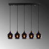 Modern Black Wall Lamp, MDF Body, 60 x 12 x 33 cm, E27 Socket (Max 40W), IP20, Pluggable, Laser-Cut Design, Stylish & Functional Lighting for Any Space