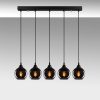 Modern Black Wall Lamp, MDF Body, 60 x 12 x 33 cm, E27 Socket (Max 40W), IP20, Pluggable, Laser-Cut Design, Stylish & Functional Lighting for Any Space