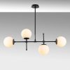 Modern Black Wall Lamp, MDF Body, 60 x 12 x 33 cm, E27 Socket (Max 40W), IP20, Pluggable, Laser-Cut Design, Stylish & Functional Lighting for Any Space