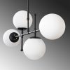 Modern Black Wall Lamp, MDF Body, 60 x 12 x 33 cm, E27 Socket (Max 40W), IP20, Pluggable, Laser-Cut Design, Stylish & Functional Lighting for Any Space