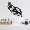 Elegant Black Wall Lamp, Metal Body, 10 x 12 cm, Height 100 cm, E14 Max 40W, IP20 | Glamorous Hotel-Style Lighting for Modern Spaces