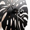 Elegant Black Wall Lamp, Metal Body, 10 x 12 cm, Height 100 cm, E14 Max 40W, IP20 | Glamorous Hotel-Style Lighting for Modern Spaces