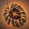 Elegant Black Wall Lamp, Metal Body, 10 x 12 cm, Height 100 cm, E14 Max 40W, IP20 | Glamorous Hotel-Style Lighting for Modern Spaces