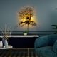 Elegant Black Wall Lamp, Metal Body, 10 x 12 cm, Height 100 cm, E14 Max 40W, IP20 | Glamorous Hotel-Style Lighting for Modern Spaces