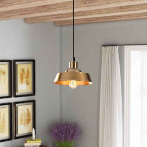 Glam Scandinavian Chandelier, Gold Metal Body, 22 x 22 cm, Height 107 cm, 90 cm Cable, E27 Socket Max 40W, IP20 | Elegant Lighting for Modern Home Décor & Stylish Spaces, Perfect for Any Room