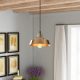 Glam Scandinavian Chandelier, Gold Metal Body, 22 x 22 cm, Height 107 cm, 90 cm Cable, E27 Socket Max 40W, IP20 | Elegant Lighting for Modern Home Décor & Stylish Spaces, Perfect for Any Room