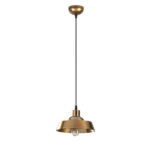 Glam Scandinavian chandelier, gold metal body, 22 x 22 cm, height 107 cm, 90 cm cable, E27 socket Max 40W, IP20 | Elegant lighting for modern interior design and stylish spaces, perfect for any room