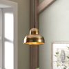 Glamorous Scandinavian Chandelier, Gold Metal Body, 20 x 20 cm, Height 111 cm, 90 cm Cable, E27 Socket Max 40W, IP20 | Elegant Lighting for Modern Home Décor & Stylish Spaces