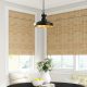 Industrial Scandinavian Chandelier, Black Metal Body, 22 x 22 cm, Height 109 cm, 90 cm Cable, E27 Socket Max 40W, Stylish Lighting for Modern Home & Office Spaces, Elegant & Functional Design