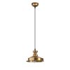 Glam Scandinavian Chandelier, Gold Metal Body, 22 x 22 cm, Height 109 cm, 90 cm Cable, E27 Socket Max 40W, IP20 | Elegant Lighting for Modern Home Décor & Stylish Interiors