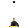 Elegant Black Chandelier, 30 x 30 cm, Height 124 cm | Metal Body, E27 Socket Max 40W | 90 cm Cable | Glam Scandinavian Design, Perfect for Modern Living Rooms & Dining Areas, Stylish & Functional Lighting