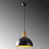 Elegant Black Chandelier, 30 x 30 cm, Height 124 cm | Metal Body, E27 Socket Max 40W | 90 cm Cable | Glam Scandinavian Design, Perfect for Modern Living Rooms & Dining Areas, Stylish & Functional Lighting