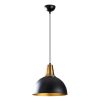 Elegant Black Chandelier, 30 x 30 cm, Height 124 cm | Metal Body, E27 Socket Max 40W | 90 cm Cable | Glam Scandinavian Design, Perfect for Modern Living Rooms & Dining Areas, Stylish & Functional Lighting