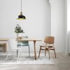 Elegant Black Chandelier, 32 x 32 cm, Height 120 cm | Metal Body, E27 Socket Max 40W | 90 cm Cable | Glam Scandinavian Design, Perfect for Modern Living Rooms & Dining Areas, Stylish & Functional Lighting