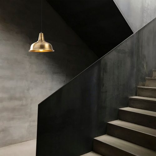 Elegant Gold Chandelier, 32 x 32 cm, Height 120 cm | Durable Iron Body, E27 Socket Max 40W | Stylish Scandinavian Design, Perfect for Glamorous Home Décor | 90 cm Cable Length, IP20 Rated