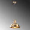 Elegant Gold Chandelier, 32 x 32 cm, Height 120 cm | Durable Iron Body, E27 Socket Max 40W | Stylish Scandinavian Design, Perfect for Glamorous Home Décor | 90 cm Cable Length, IP20 Rated