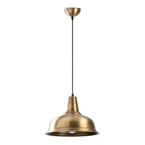 Elegant gold chandelier, 32 x 32 cm, height 120 cm | Durable iron body, E27 Socket Max 40W | Stylish Scandinavian design, perfect for charming home decor | 90 cm cable length, IP20 rating