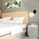 Scandinavian Wall Lamp, Black Metal Body with Glass Cap, 15 x 24 x 24 cm | E27 Socket, Max 40W | Stylish & Functional Lighting for Modern Home Decor, IP20 Rated