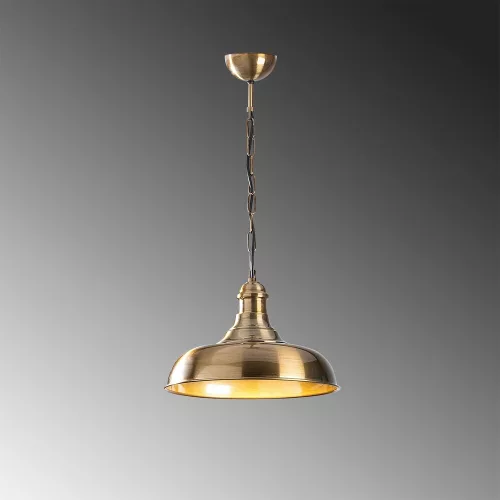 Glam Scandinavian chandelier, gold metal body, 32 x 32 cm, height 66 cm, 90 cm cable, E27 socket Max 40W, IP20 | Elegant lighting for modern homes, perfect for living rooms and dining rooms