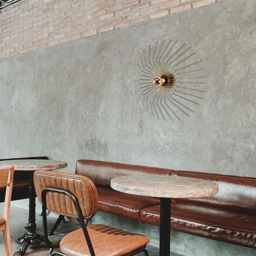 Stylish Copper Wall Lamp, 60 x 60 x 16 cm | Durable Metal Body, E27 Socket (Max 40W) | Includes Setup Instructions | Elegant Lighting for Modern Home Decor, IP20 Rated for Indoor Use