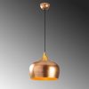 Glam Scandinavian Chandelier, Gold Metal Body, 30 x 30 cm, Height 123 cm, 90 cm Cable, E27 Socket Max 40W, IP20 | Elegant Lighting for Modern Home Décor & Stylish Interiors
