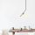 Industrial Scandinavian Chandelier, Black Iron Body, 25 x 15 cm, Height: 76 cm | E27 Socket, Max 40W | Stylish Lighting for Modern Homes, Dining Rooms & Living Spaces, Elegant & Functional Design