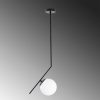 Industrial Scandinavian Chandelier, Black Iron Body, 25 x 15 cm, Height: 76 cm | E27 Socket, Max 40W | Stylish Lighting for Modern Homes, Dining Rooms & Living Spaces, Elegant & Functional Design