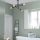 Industrial Black Chandelier, 70 x 70 cm, Height: 40 cm | Iron Body, 4 x E27 Max 40W | IP20 Rated, Base Plate 17 cm | Stylish Solid Color Design for Modern Home & Office Lighting