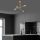 Elegant Black Wall Lamp, Metal Body, 10 x 12 cm, Height 100 cm, E14 Max 40W, IP20 | Glamorous Hotel-Style Lighting for Modern Spaces