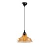Scandinavian Style Chandelier, Black Metal Body, 28 x 28 cm, Height 112 cm, 90 cm Cable, E27 Socket Max 40W, Elegant & Modern Lighting for Home Decor, IP20 Rated, Perfect for Living & Dining Spaces