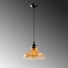 Scandinavian Style Chandelier, Black Metal Body, 28 x 28 cm, Height 112 cm, 90 cm Cable, E27 Socket Max 40W, Elegant & Modern Lighting for Home Decor, IP20 Rated, Perfect for Living & Dining Spaces