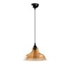 Scandinavian Style Chandelier, Black Metal Body, 28 x 28 cm, Height 112 cm, 90 cm Cable, E27 Socket Max 40W, Elegant & Modern Lighting for Home Decor, IP20 Rated, Perfect for Living & Dining Spaces