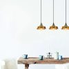 Elegant Vintage Chandelier, Metal Body, 72 x 22 cm, Height: 107 cm | Adjustable Height, 3 x E27 Max 40W | Glam Scandinavian Design, Perfect for Living Room & Dining Spaces, IP20 Rated