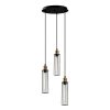 Elegant Black Wall Lamp, Metal Body, 10 x 12 cm, Height 100 cm, E14 Max 40W, IP20 | Glamorous Hotel-Style Lighting for Modern Spaces