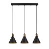 Elegant Black Wall Lamp, Metal Body, 10 x 12 cm, Height 100 cm, E14 Max 40W, IP20 | Glamorous Hotel-Style Lighting for Modern Spaces