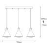 Elegant Black Wall Lamp, Metal Body, 10 x 12 cm, Height 100 cm, E14 Max 40W, IP20 | Glamorous Hotel-Style Lighting for Modern Spaces