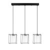Elegant Black Wall Lamp, Metal Body, 10 x 12 cm, Height 100 cm, E14 Max 40W, IP20 | Glamorous Hotel-Style Lighting for Modern Spaces