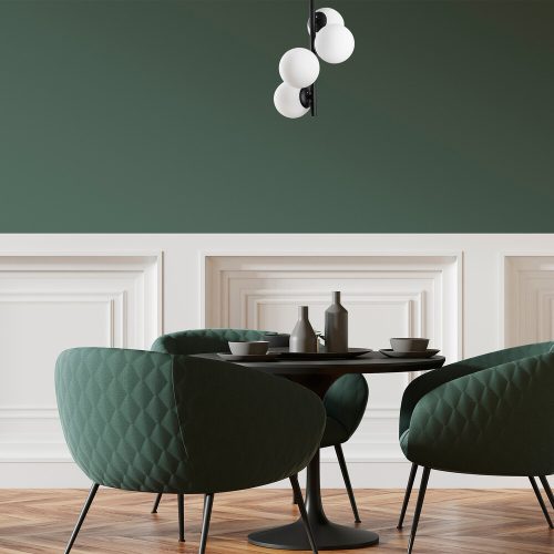 Elegant Black Wall Lamp, Metal Body, 10 x 12 cm, Height 100 cm, E14 Max 40W, IP20 | Glamorous Hotel-Style Lighting for Modern Spaces