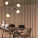 Elegant Black Wall Lamp, Metal Body, 10 x 12 cm, Height 100 cm, E14 Max 40W, IP20 | Glamorous Hotel-Style Lighting for Modern Spaces