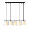 Elegant Black Wall Lamp, Metal Body, 10 x 12 cm, Height 100 cm, E14 Max 40W, IP20 | Glamorous Hotel-Style Lighting for Modern Spaces