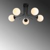 Elegant Black Wall Lamp, Metal Body, 10 x 12 cm, Height 100 cm, E14 Max 40W, IP20 | Glamorous Hotel-Style Lighting for Modern Spaces
